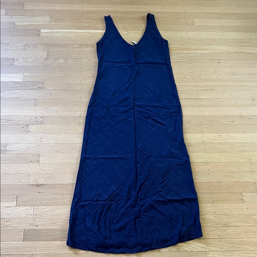 Rachel Pally Deep Blue Maxi slip Dress